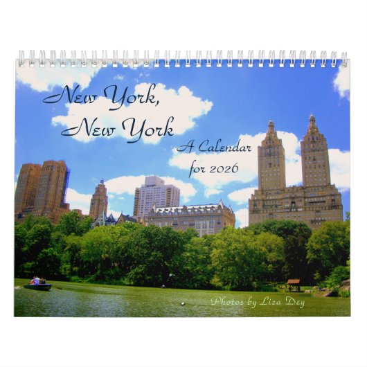 New York, New York Een kalender voor 2026 (Hoes)