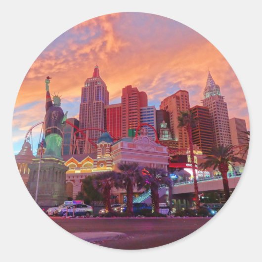 New York - New York Hotel #3-1 Stickers (Voorkant)