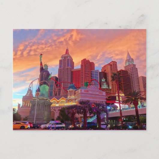 New York - New York Hotel #3 Briefkaart (Voorkant)