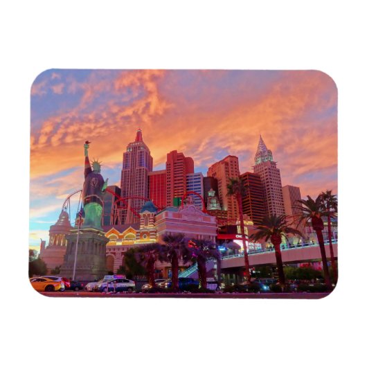 New York - New York Hotel #3 Magnet Magneet (Horizontaal)