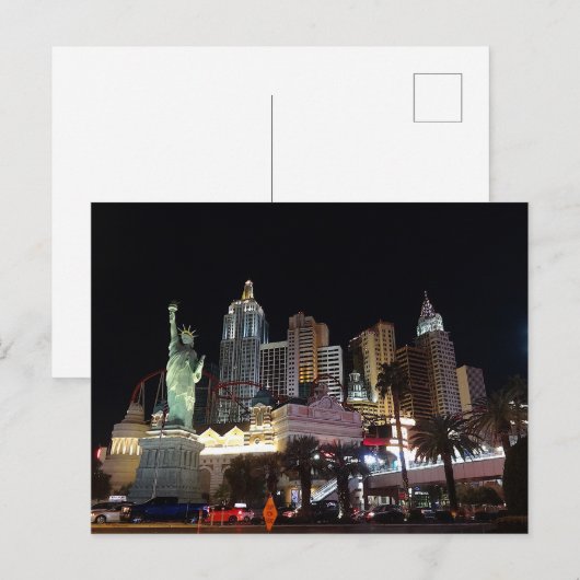 New York - New York Hotel #4 Briefkaart (Voorkant / Achterkant)