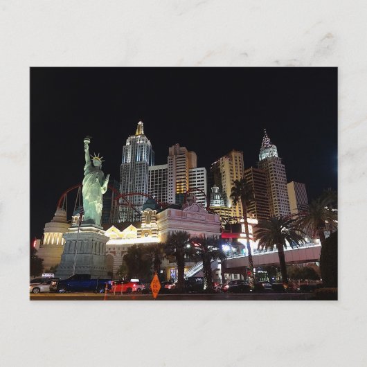 New York - New York Hotel #4 Briefkaart (Voorkant)