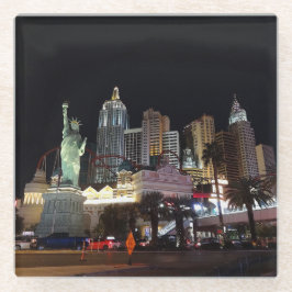 New York - New York Hotel #4 Glass Onderzetter Glazen Onderzetter