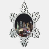 New York - New York Hotel #4 Snowflake Ornament (Rechts)