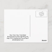 New York, New York Hotel, Las Vegas, Briefkaart (Achterkant)