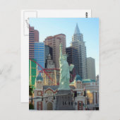 New York, New York, Las Vegas, 2007 Briefkaart (Voorkant / Achterkant)