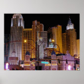 New York New York Las Vegas Foto Poster Print (Voorkant)
