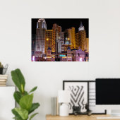 New York New York Las Vegas Foto Poster Print (Thuiskantoor)