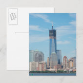 New York, New York. Manhattan City Skyline Briefkaart (Voorkant / Achterkant)