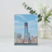 New York, New York. Manhattan City Skyline Briefkaart (Staand voorkant)