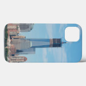 New York, New York. Manhattan City Skyline Case-Mate iPhone Case (Achterkant (horizontaal))