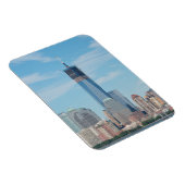 New York, New York. Manhattan City Skyline Magneet (Rechterzijde)