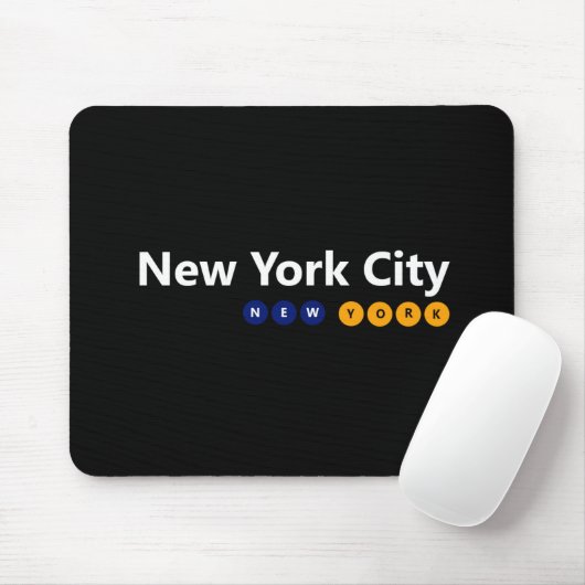 New York, New York Mousepad Muismat (Met muis)