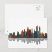 New York New York Skyline Briefkaart (Voorkant / Achterkant)