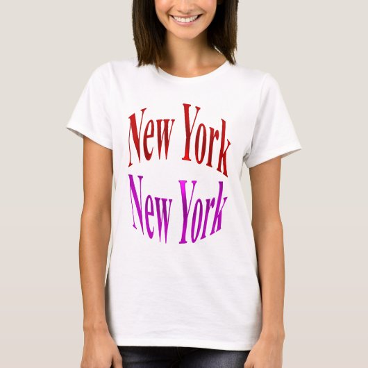 New York New York T-shirt (Voorkant)