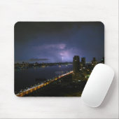 New York Night Mousepad Muismat (Met muis)