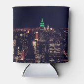 New York night skyline Blikjeskoeler (Voorkant)