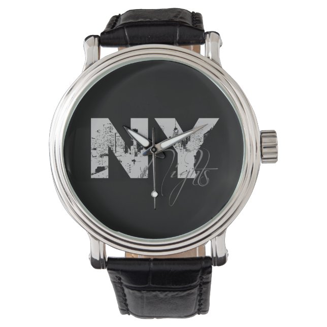 New York Nights Horloge (Voorkant)