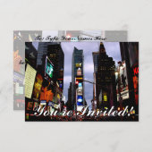 New York nodigt speciale New York RSVP uit Kaart (Voorkant / Achterkant)