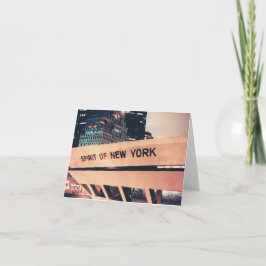 New York Note Kaart