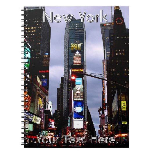 New York Notebook - aangepast aan NY Souvenir Jour Notitieboek (Voorkant)