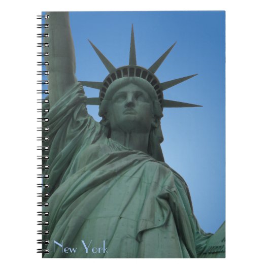 New York notebook standbeeld vrijheidsjournaal cad Notitieboek (Voorkant)