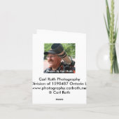 New York Notitiekaartje (Achterkant)