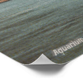 New York, NY - Aquarium en Vuurboot "New York Poster (Hoek)