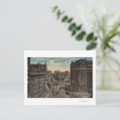 New York, NY - Broadway & Amsterdam Avenue Briefkaart (Staand voorkant)