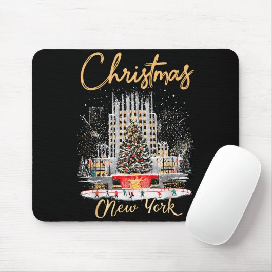 New York Ny Christmas Girl Trip Matching  Muismat (Met muis)