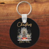 New York Ny Christmas Girl Trip Matching  Sleutelhanger (Voorkant)