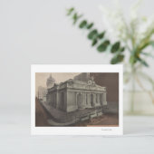 New York, NY - Grand Central Station Uitzicht Briefkaart (Staand voorkant)