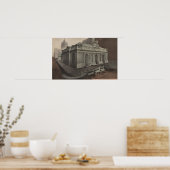 New York, NY - Grand Central Station Uitzicht Poster (Keuken)
