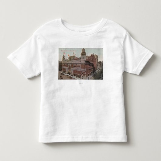 New York, NY - Het hippodrome Kinder Shirts (Voorkant)