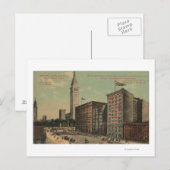 New York, NY - Hotel Arlington Near Briefkaart (Voorkant / Achterkant)