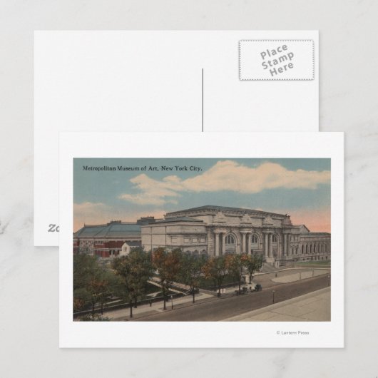 New York, NY - Metropolitan Museum of Art Briefkaart (Voorkant / Achterkant)