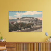 New York, NY - Metropolitan Museum of Art Canvas Afdruk (Insitu (Woonkamer))