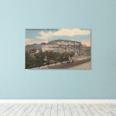 New York, NY - Metropolitan Museum of Art Canvas Afdruk (Insitu (Houten vloer))