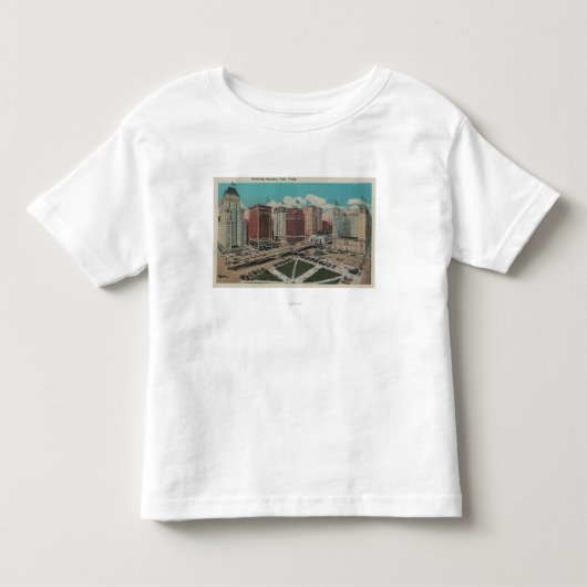 New York, NY - Perishing Square Kinder Shirts (Voorkant)