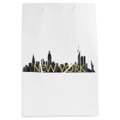 NEW YORK, NY SKYLINE PAINTBRUSH - MEDIUM CADEAUZAKJE (Voorkant)