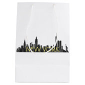 NEW YORK, NY SKYLINE PAINTBRUSH - MEDIUM CADEAUZAKJE (Achterkant)
