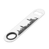 NEW YORK, NY SKYLINE PAINTBRUSH - SPEED FLESSENOPENER (Voorkant Gekanteld)