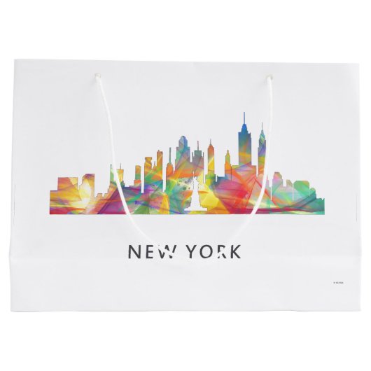 NEW YORK, NY SKYLINE WB1 - LARGE CADEAUTASJE (Achterkant)