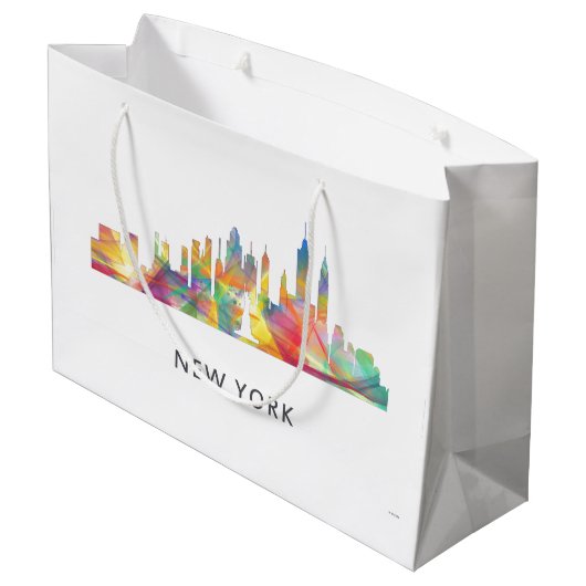 NEW YORK, NY SKYLINE WB1 - LARGE CADEAUTASJE (Achterkant Gekanteld)