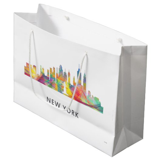 NEW YORK, NY SKYLINE WB1 - LARGE CADEAUTASJE (Voorkant Gekanteld)
