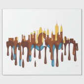 NEW YORK, NY SKYLINE YBB - CADEAUPAPIER (Vlak)
