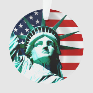 New York (NY) USA - Het Vrijheidsbeeld Ornament
