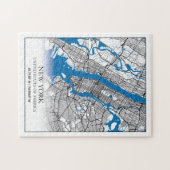 New York NY USA Travel City Map Legpuzzel (Horizontaal)