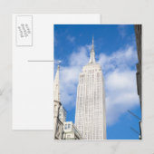 New York, NY, VS - Een uitzicht van het centrum va Briefkaart (Voorkant / Achterkant)