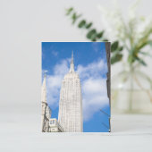 New York, NY, VS - Een uitzicht van het centrum va Briefkaart (Staand voorkant)